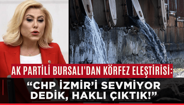 AK Partili Bursalı'dan Körfez eleştirisi: CHP İzmir’i sevmiyor dedik, haklı çıktık!