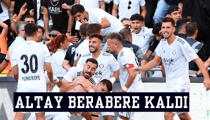 Altay: 3 - Fethiyespor: 3