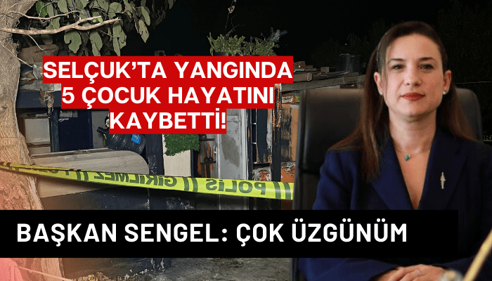 Başkan Sengel'den yangın açıklaması