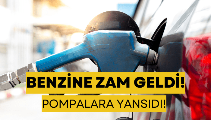 Benzine zam geldi, pompalara yansıdı!