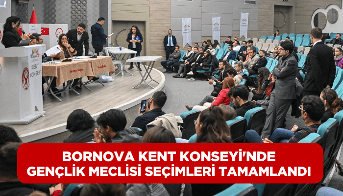 Bornova Kent Konseyi'nde Gençlik Meclisi seçimleri de tamam