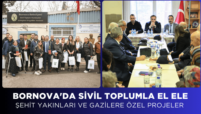 Bornova'da sivil toplumla el ele