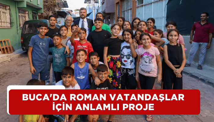 Buca'da Roman vatandaşlar için anlamlı proje