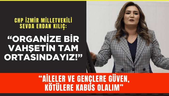 CHP'li Sevda Kılıç: Organize bir vahşetin tam ortasındayız!