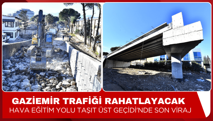 Gaziemir trafiği rahatlayacak