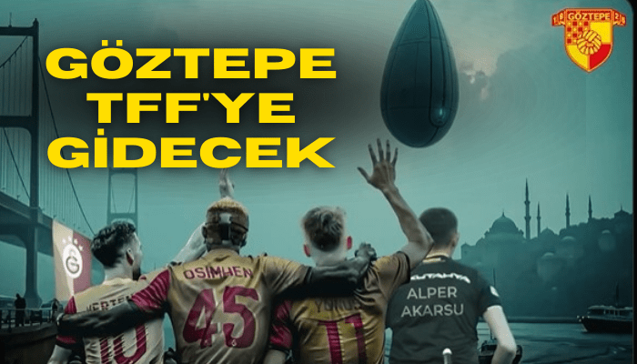 Göztepe yarın TFF'ye gidecek