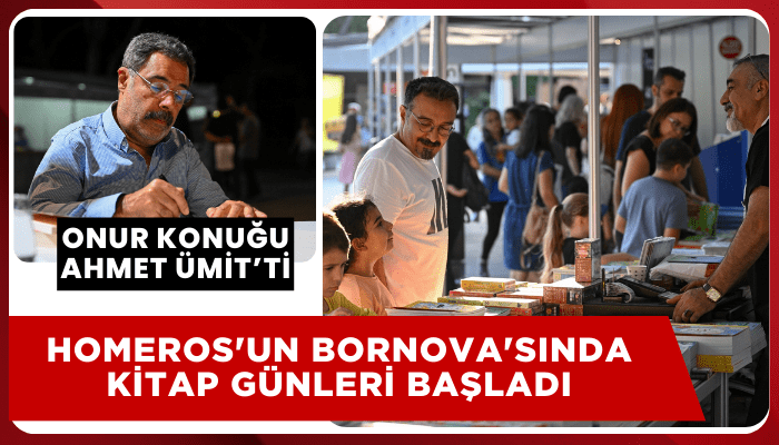 Homeros'un Bornova'sında Kitap Günleri başladı