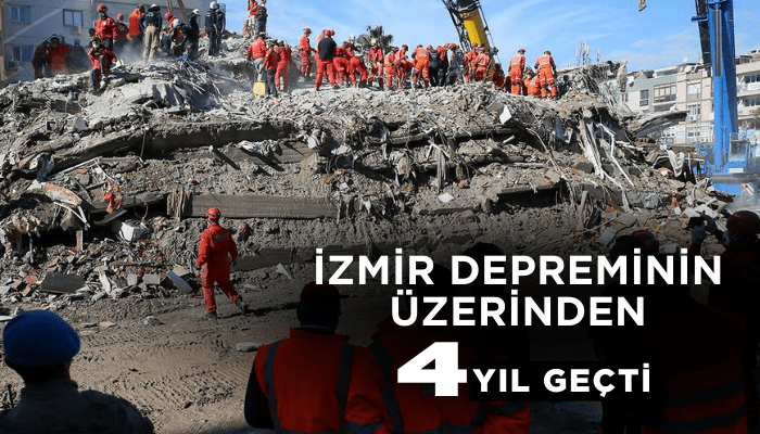 İzmir depreminin üzerinden dört yıl geçti