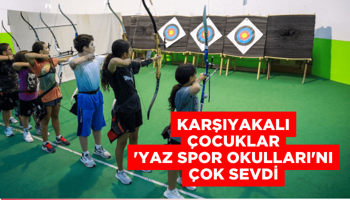 Karşıyakalı çocuklar 'Yaz Spor Okulları'nı çok sevdi