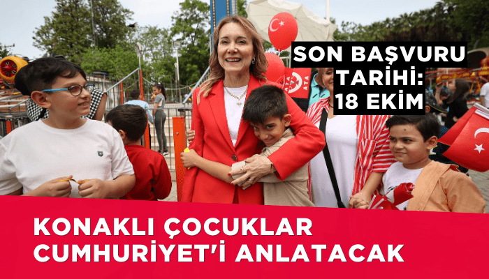 Konaklı çocuklar Cumhuriyet'i anlatacak