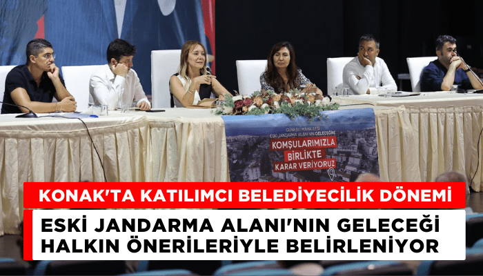 Konak'ta katılımcı belediyecilik dönemi