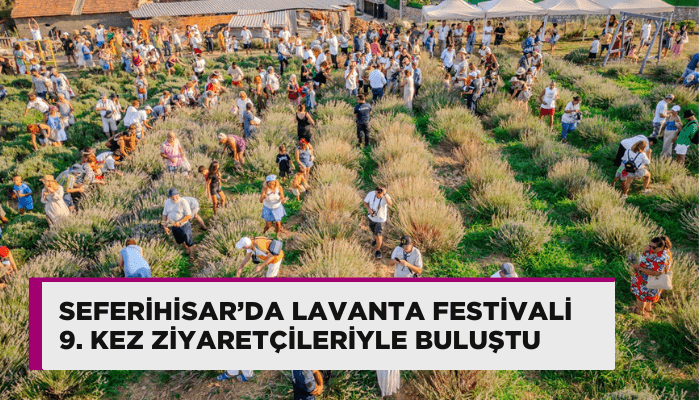 Lavanta Festivali 9. kez ziyaretçileriyle buluştu