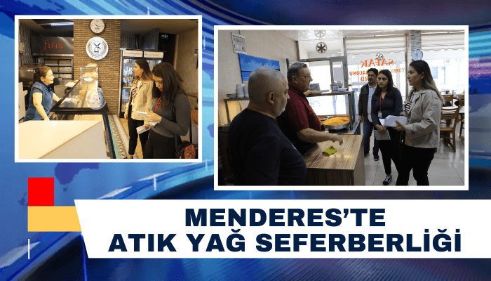 Menderes’te atık yağ seferberliği