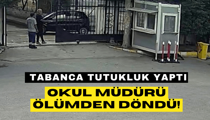 Okul müdürü ölümden döndü!