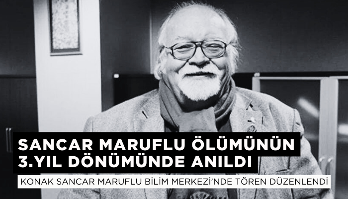 Sancar Maruflu ölümünün 3.yıl dönümünde anıldı