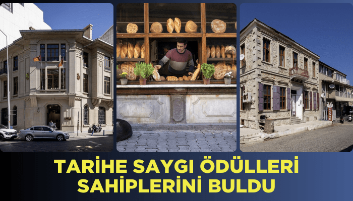 Tarihe Saygı Ödülleri sahiplerini buldu