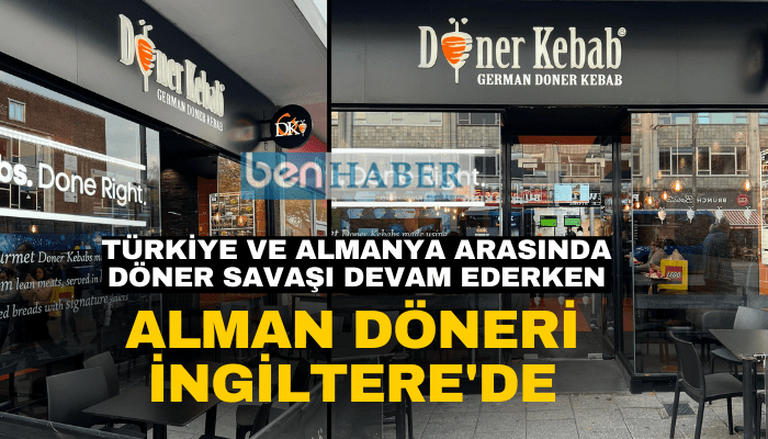 Türk-Alman döner savaşı; Alman döneri İngiltere'de