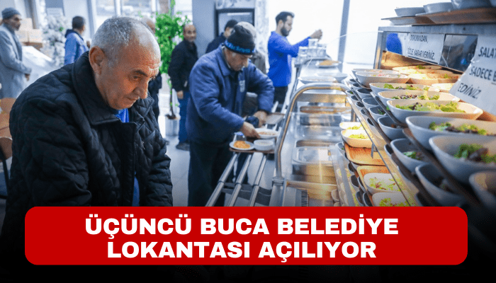 Üçüncü Buca Belediye Lokantası açılıyor