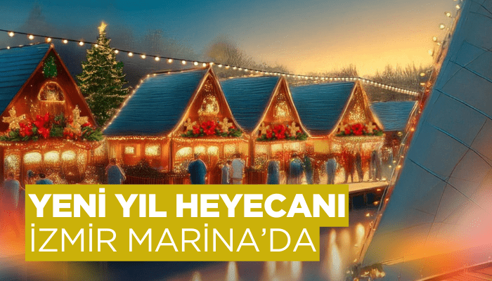 Yeni yıl heyecanı İzmir Marina’da